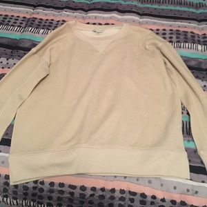 american eagle gold shimmer sweater